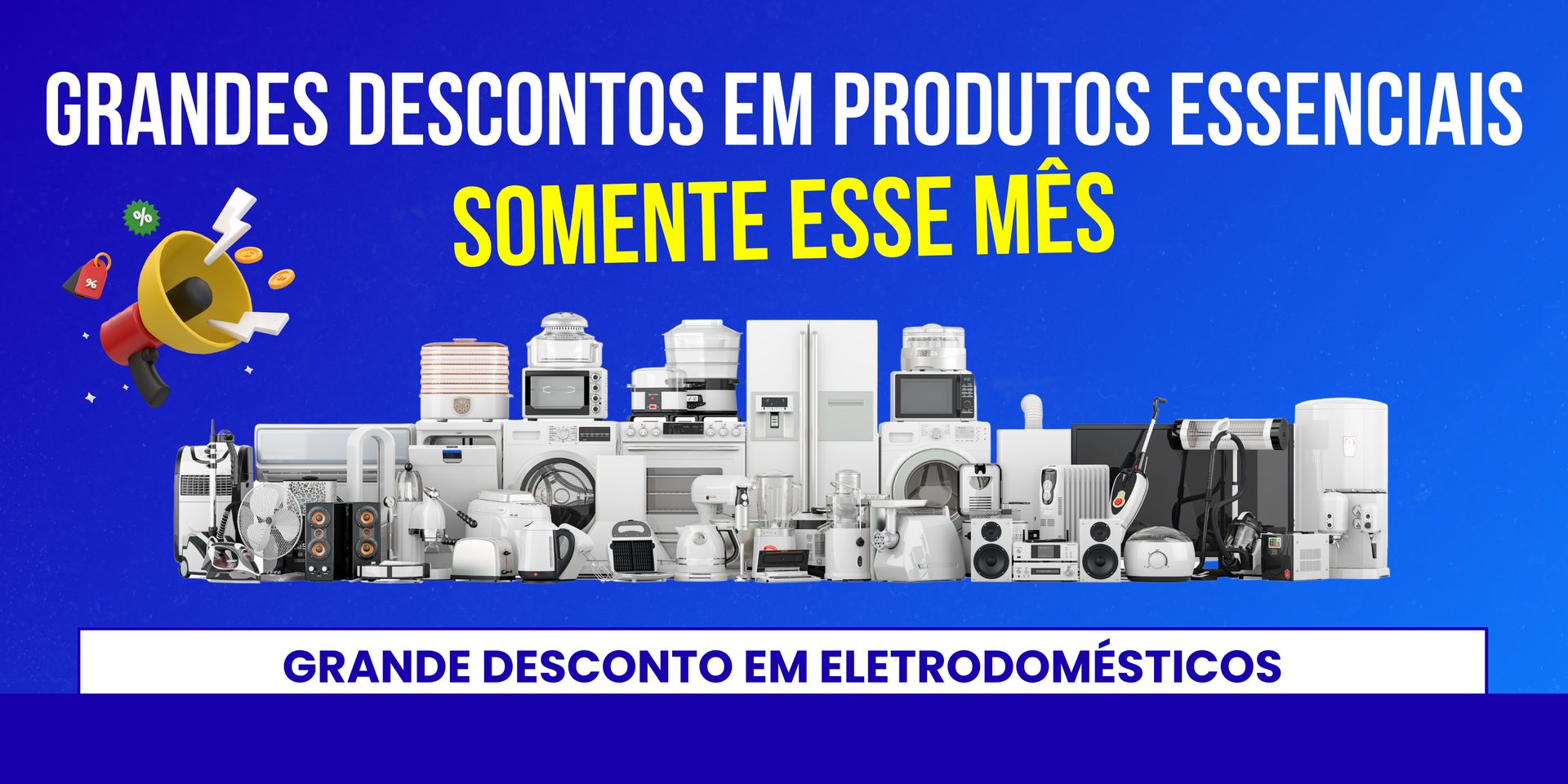 Descontos em eletrodomésticos