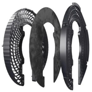 Air Filter Mallory Filtro Manta Carvão Ativado Para Ventilador