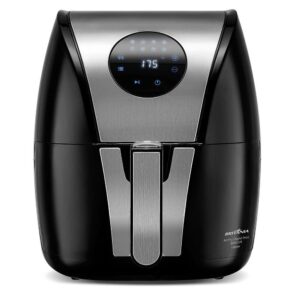 Air Fryer Britânia 5L Antiaderente Digital Inox 1500W BFR41PI 110V