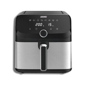 Air Fryer Mega Digital Arno AFD7 7,5L Preto Inox 1700W 127V
