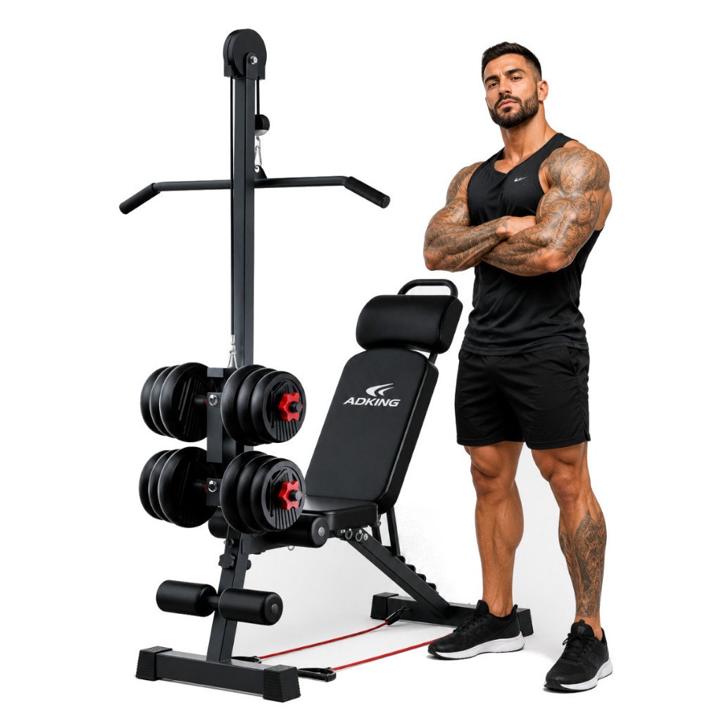 Banco Banqueta De Musculação E Academia Regulável suportar 500KG 6