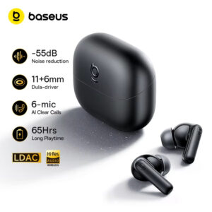 Baseus BP1 Pro ANC Fone De Ouvido Sem Fio-50dB Redução De Ruído De — Áudio e Fones