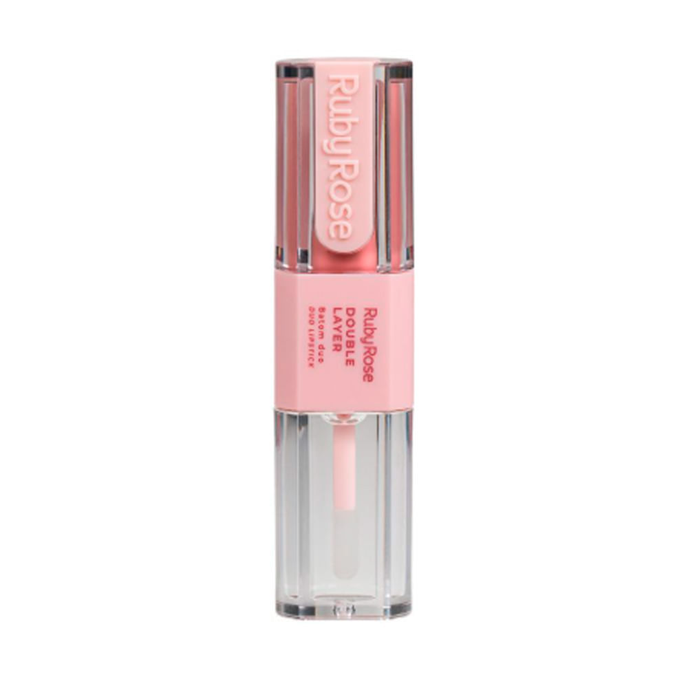 Batom Duo Ruby Rose Double Layer Cor Dl40 — Maquiagem