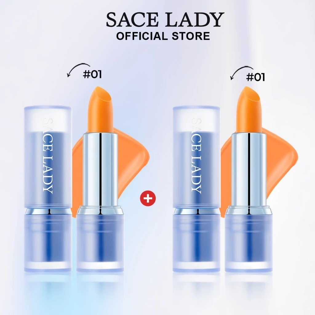 Batom Kit Sace Lady Cor que Ajusta ao Seu Tom Mágico e Hidratante Kit — Maquiagem