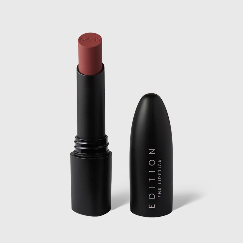 Batom Terracota Matte The Lipstick Cinnamon Océane Edition 3,2g — Maquiagem