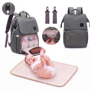 Bolsa Mochila Maternidade Lequeen Fashion Bebê Reforçada — Bolsas e Mochilas