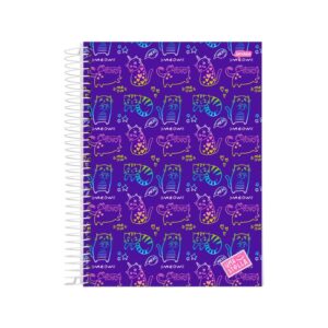 Caderno 15 Matéria Universitario Feminino 240 Folhas Stella Jandaia’