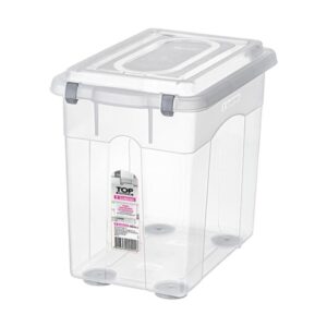 Caixa Organizadora Plástica Transparente 26,5L Sanremo