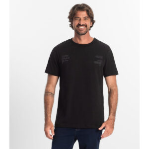 Camiseta Masculina Diametro Preto — Moda Masculina