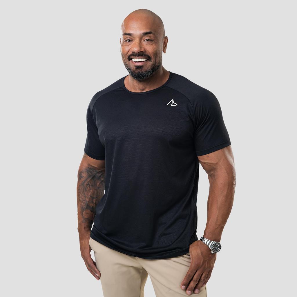 Camiseta Masculina Dry Esportiva Academia Wolf Branco Alpha CO — Esporte e Lazer