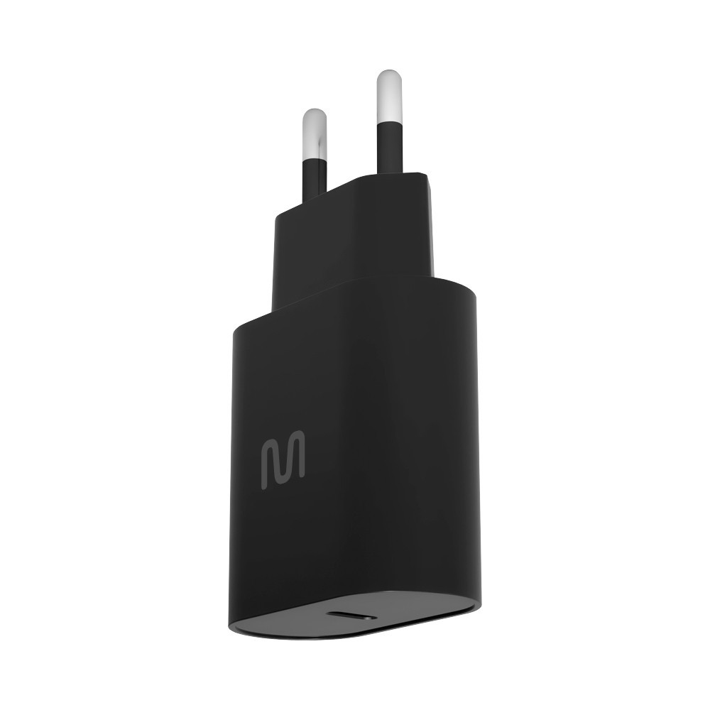 Carregador De Parede USB Tipo C 20W Preto — Celulares e Acessórios