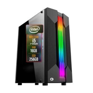 Computador Gamer 2Eletro Chroma, Intel Core i5, 16GB RAM, SSD 256GB