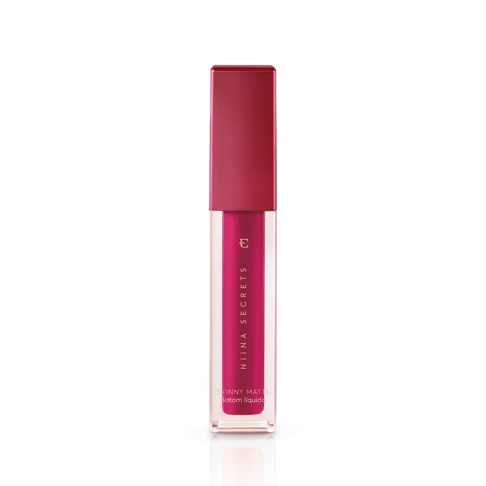 Eudora Niina Secrets Skinny Matte Batom Pink Peônia 5ml — Maquiagem
