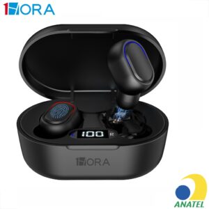Fone de ouvido Bluetooth 5.3 Sem Fio 1HORA Intra auricular — Áudio e Fones