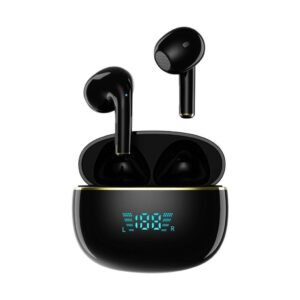 Fone De Ouvido Bluetooth Sem Fio Com Microfone Recarregavel — Áudio e Fones