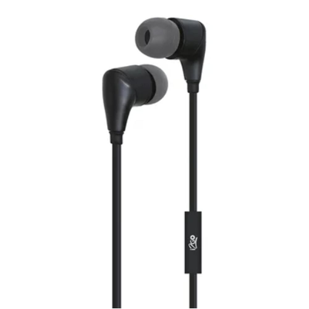 Fone De Ouvido i2GO P3 Com Microfone 1,2m Preto e Cinza — Áudio e Fones