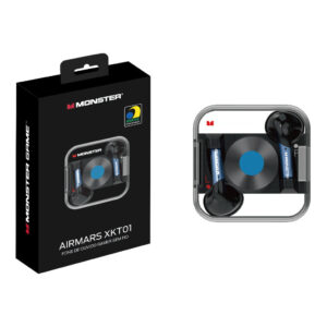 Fone de ouvido Sem Fio Monster Airmars Preto — Áudio e Fones
