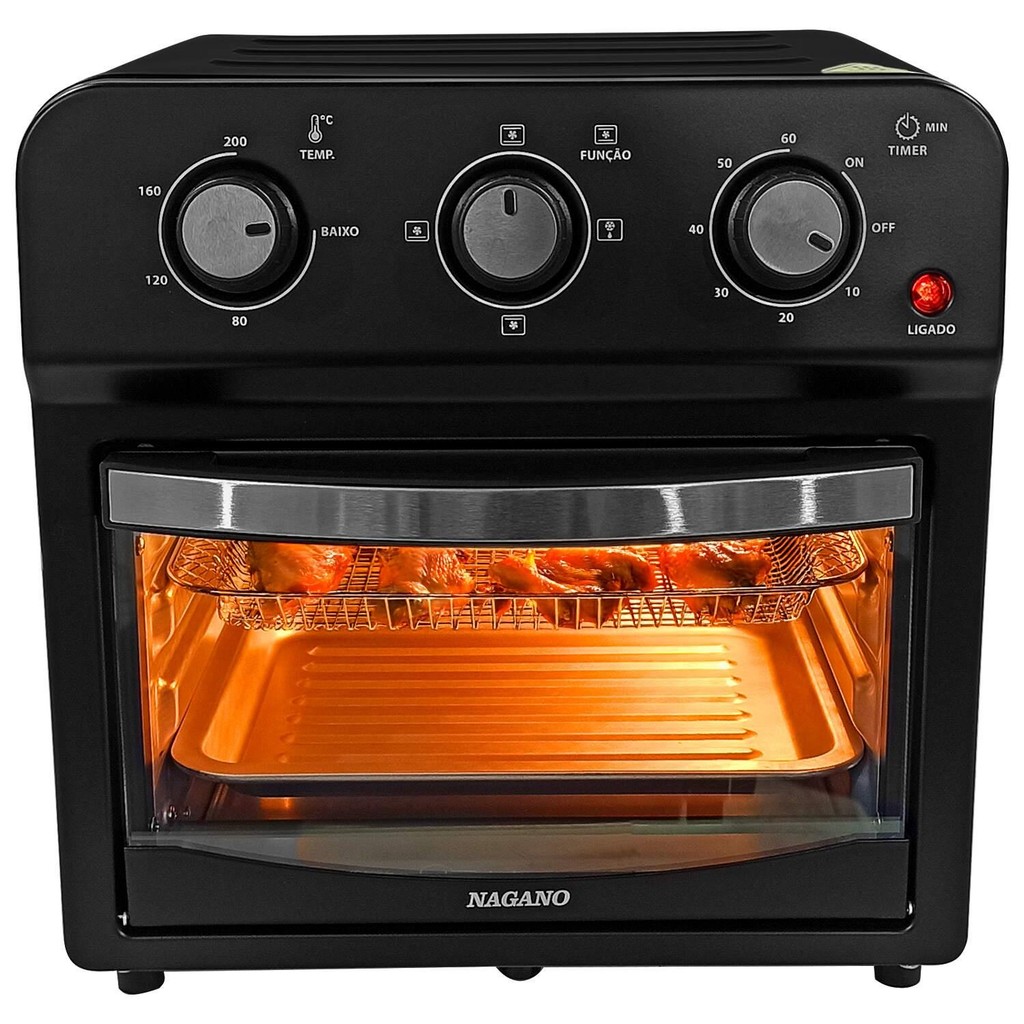 Forno Air Fryer 1500w Fritadeira 12L 220v — Cozinha e Utensílios