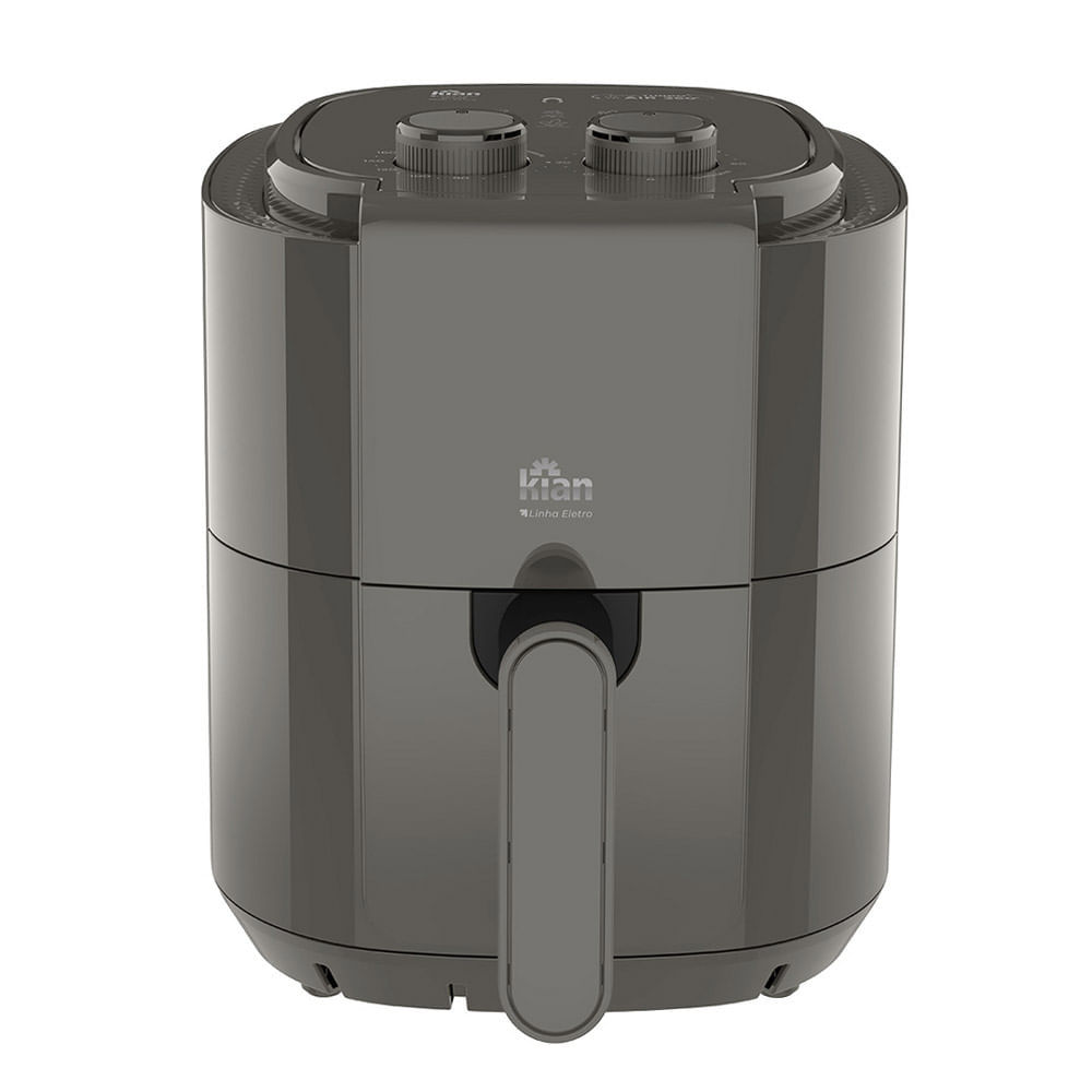 Fritadeira Air Fryer 3.5L Kian AF105P Preta 127V — Cozinha e Utensílios