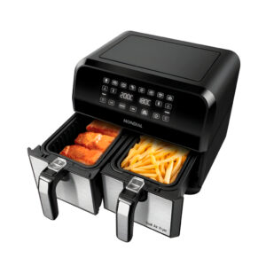 Fritadeira Air Fryer Mondial Duplo Cesto 8L 2000W