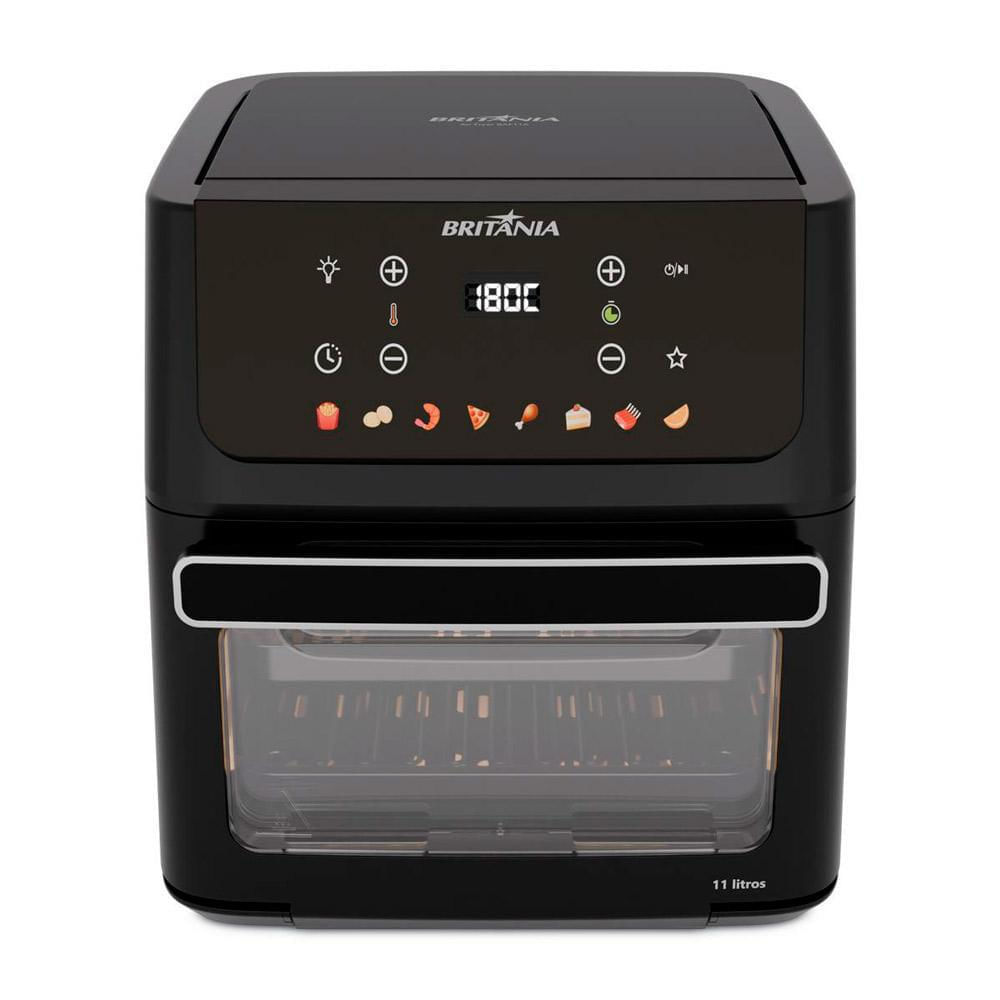 Fritadeira Air Fryer Oven 11L BAF11A Britânia Preta 127V — Cozinha e Utensílios