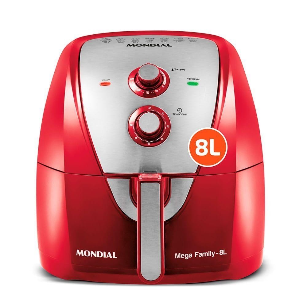 Fritadeira Sem óleo Air Fryer 8 Litros Afn-80-ri Mondial Air Fryer — Cozinha e Utensílios