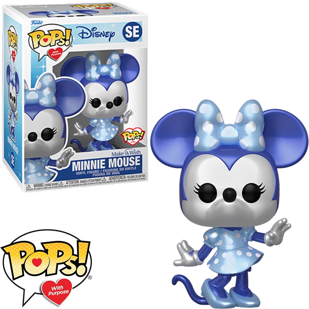 Funko Pop Make-a-wish Disney Minnie Mouse Se 63668 Novo Original — Informática