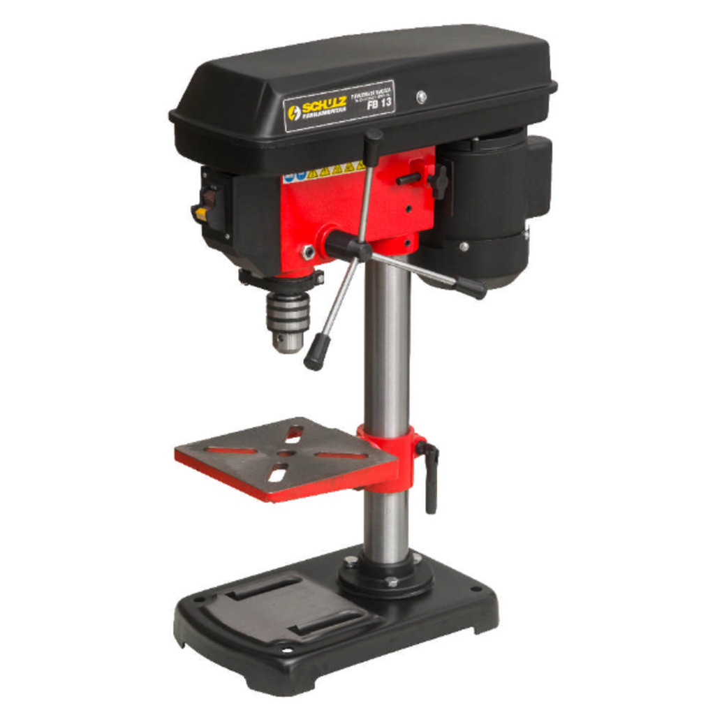 Furadeira De Bancada 1 3HP 220V Monofásica 13mm Compacta e Precisa — Ferramentas Elétricas