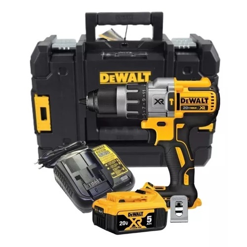Furadeira Dewalt Dcd996 20v Bat 5ah Carregador Biv Maleta — Ferramentas Elétricas