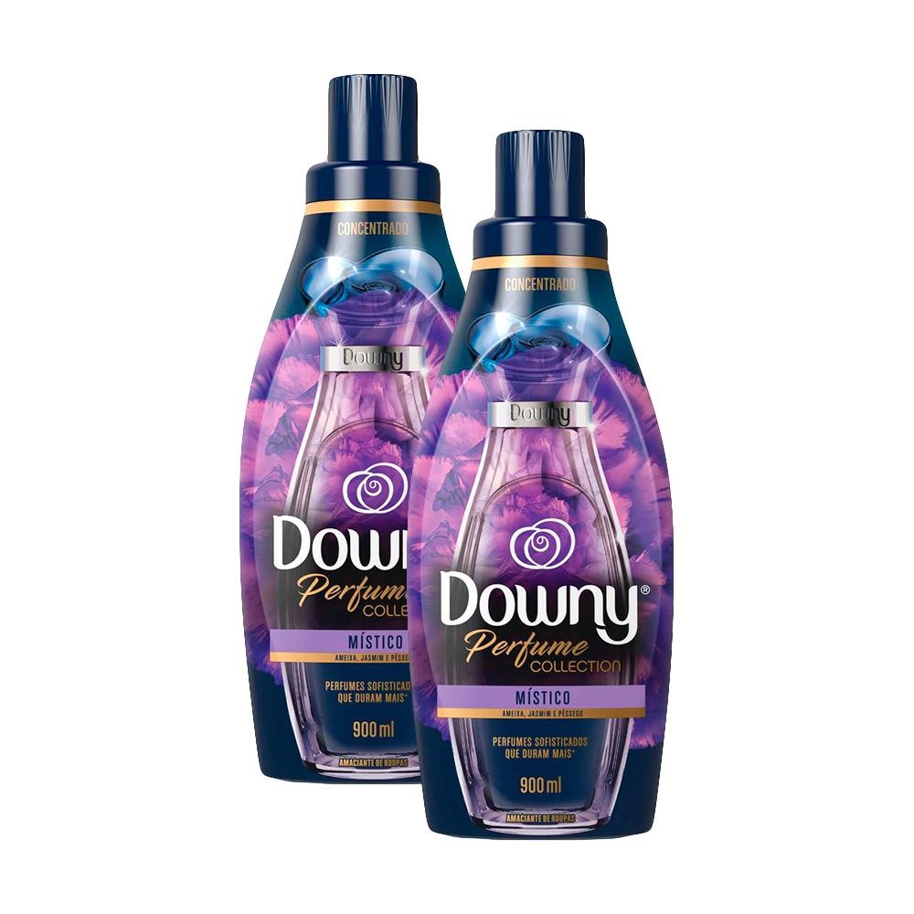 Kit 2 Amaciante Downy Concentrado Perfume Collection Místico 900ml — Perfumes