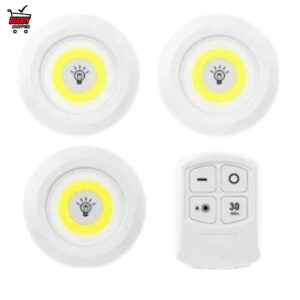 Kit 3 Lâmpada Luminária Led Spot Sem Fio Controle Remoto em oferta — Shopee, 75% de desconto Kit 3 Lâmpada Luminária Led Spot Sem Fio Controle Remoto em oferta — Shopee, 75% de desconto