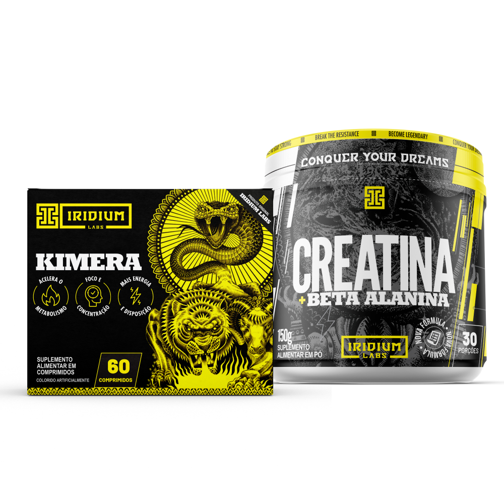 Kit Kimera Thermo e Creatina com Beta Alanina