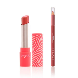 Kit Lips Chérie Payot 2- Batom Mistério Lápis Hibisco