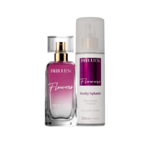 Kit Perfume Capilar 50ml e Body Splash Flowers 200ml Barbour’s Beauty