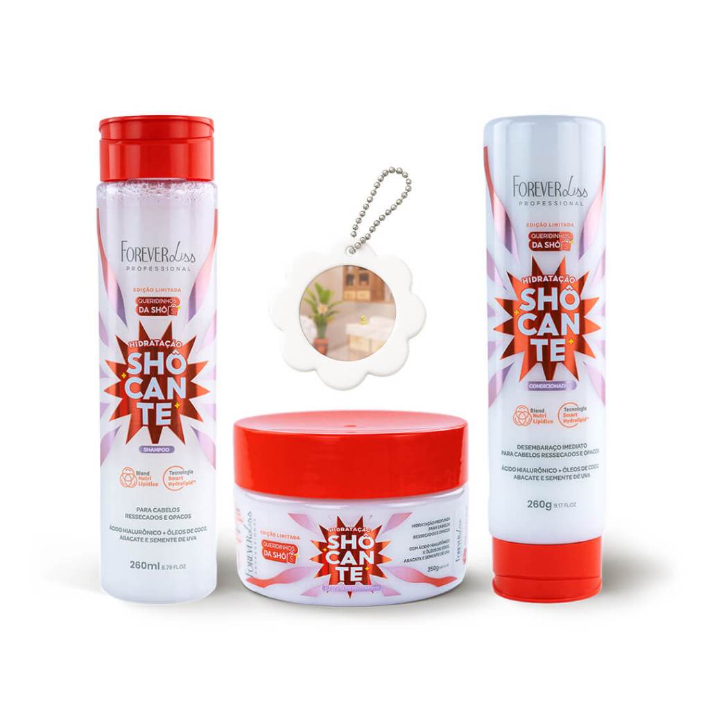 Ofertas de Cabelos: Kit Shampoo, Condicionador e Máscara Hidratação SHÔcante Forever Liss com 69% de desconto Ofertas de Cabelos: Kit Shampoo, Condicionador e Máscara Hidratação SHÔcante Forever Liss com 69% de desconto