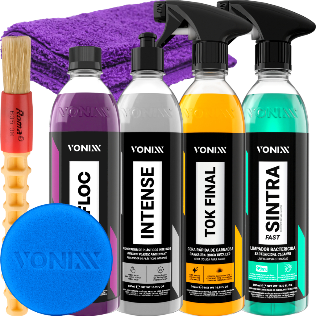 Kit Shampoo V-Floc Cera Tok Final Sintra Fast Intense Vonixx Pano — Cabelos