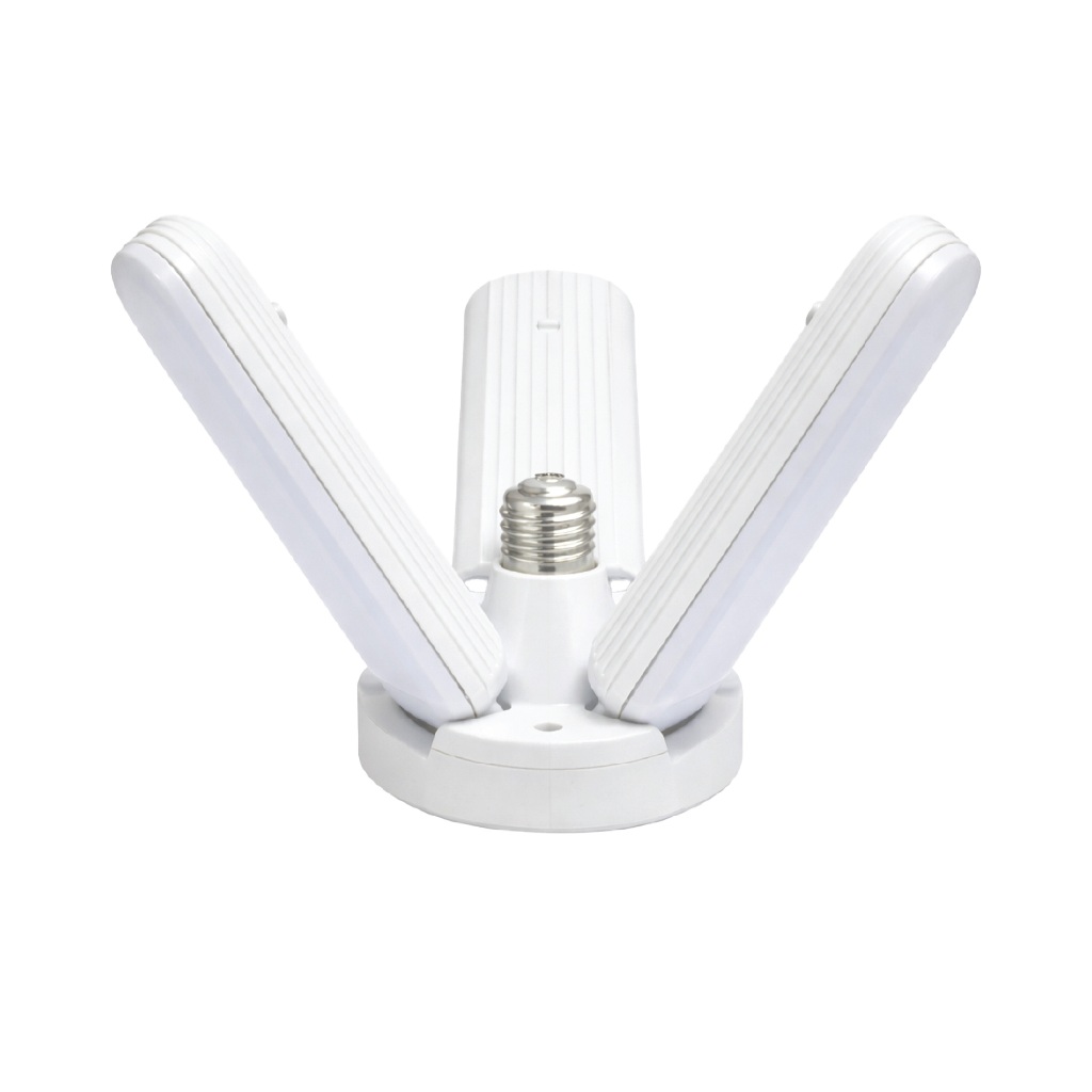 Lâmpada Luminária Led Pétala 38w 3 folhas Ajustável Multi Ângulos — Decoração