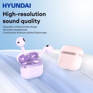 Lenovo Hyundai HY-T02 Pro Fone De Ouvido Sem Fio Cancelamento — Áudio e Fones