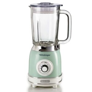 Liquidificador Ariete Vintage Verde Copo de Vidro de 1,5L 1000W 4