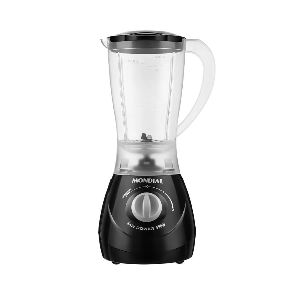 Liquidificador Mondial Easy Power Preto 127V — Eletroportáteis