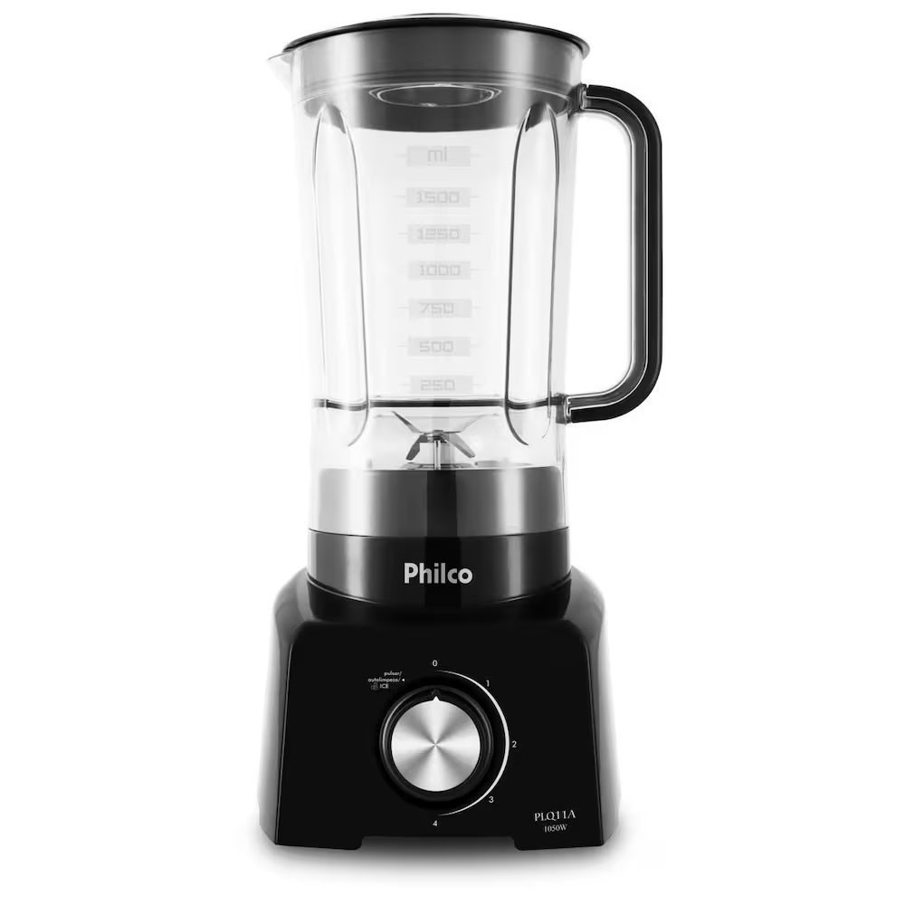 Liquidificador PLQ11A 1050W 2,7L 4 Vel. Tritura Gelo Philco — Eletroportáteis