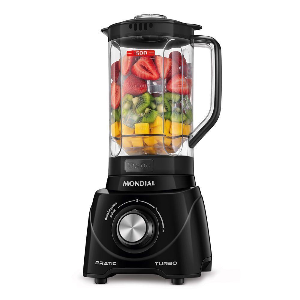 Liquidificador Pratic Turbo Mondial 127V 60hz