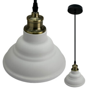 Luminária Pendente Capri White Inowar Tamanho de 1,50cm Sala de