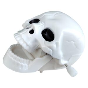 Mini Brinquedo de Hallowen Caveira com Movimento 3,5×5,5cm 1 unidade