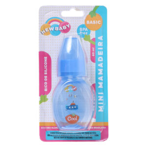 Mini Mamadeira New Baby Silicone Decorada 60ml — Alimentação Infantil