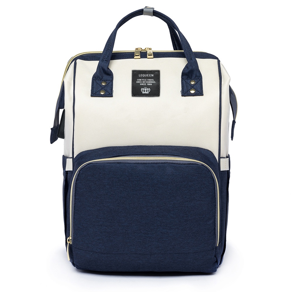 Mochila Bolsa Maternidade Lequeen Original Impermeável Porta