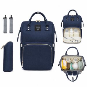 Mochila Bolsa Saída Maternidade Original Porta Mamadeira — Alimentação Infantil