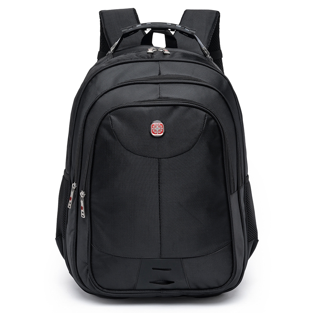 Mochila Masculino Executiva Notebook Preta Reforçada Crosswave — Bolsas e Mochilas