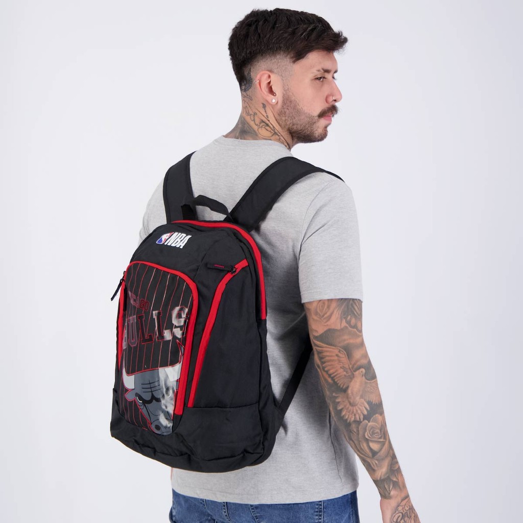Mochila Nba Legend Chicago Bulls Preta — Bolsas e Mochilas