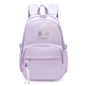 Mochila Yupe Escolar Juvenil Lilás Reforçada Passeio — Bolsas e Mochilas